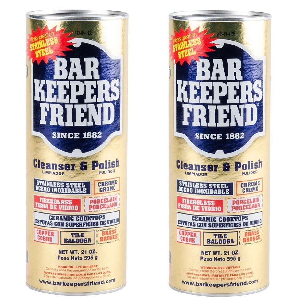 Bar Keepers Friend Powder Cleanser (2 x 12 oz) Multipurpose Cleaner