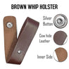 Leather Whip Holster Indiana Jones Whip Holder