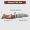 Handmade Damascus Steel Hunting knife