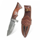 Copy of Custom Handmade Damascus Steel Hunting knife - Hand Forged Camping Knife - Gift For Him