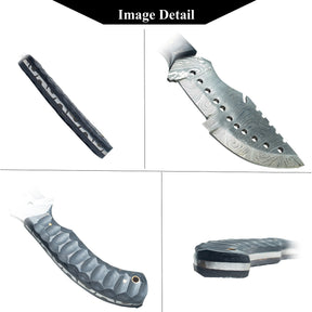 Custom Handmade Damascus Steel Hunting knife - Hand Forged Camping Knife - Gift For Him (Copy)