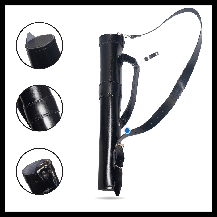 Shoulder Back Quiver Bow Leather Arrow Holder